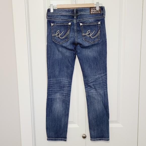 EXPRESS Skinny Low Rise Jeans - Picture 3 of 4
